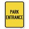 Signmission Safety Sign, 18 in Height, Aluminum, 24 in Length, 24453 A-1824-24453 - alternate 1